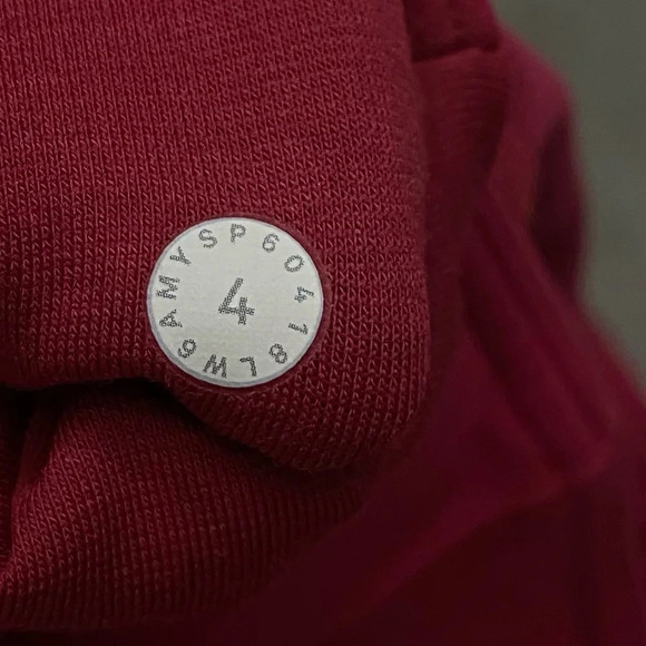 Lululemon All The Right Places Crop II *23" ruby wine 27241 - Picture 6 of 12